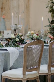 Vintage διακοσμηση δεξιωσης