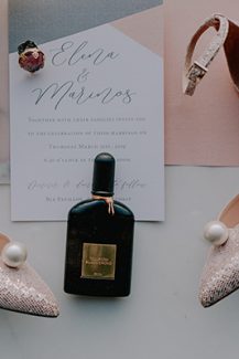 Νυφικά παπούτσια σε ροζ χρώμα Νυφικά παπούτσια σε ροζ χρώμα