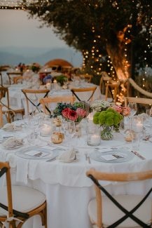 Ρομαντικος στολισμος τραπεζιου