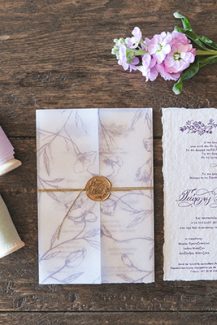 Vintage προσκλητήρια γάμου Vintage προσκλητήρια γάμου