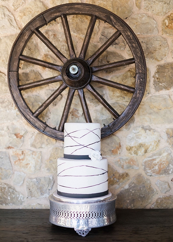 Τούρτα γάμου με δυο ορόφους