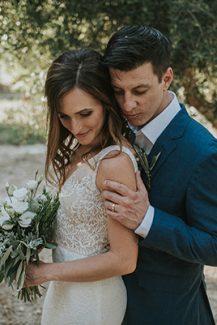 Elegant νυφική ανθοδέσμη