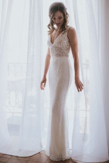 Ρομαντικο νυφικο φορεμα