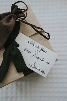 Ιδιαίτερη μπομπονιέρα γάμου