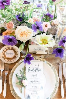 Ιδιαιτερος στολισμος table scape