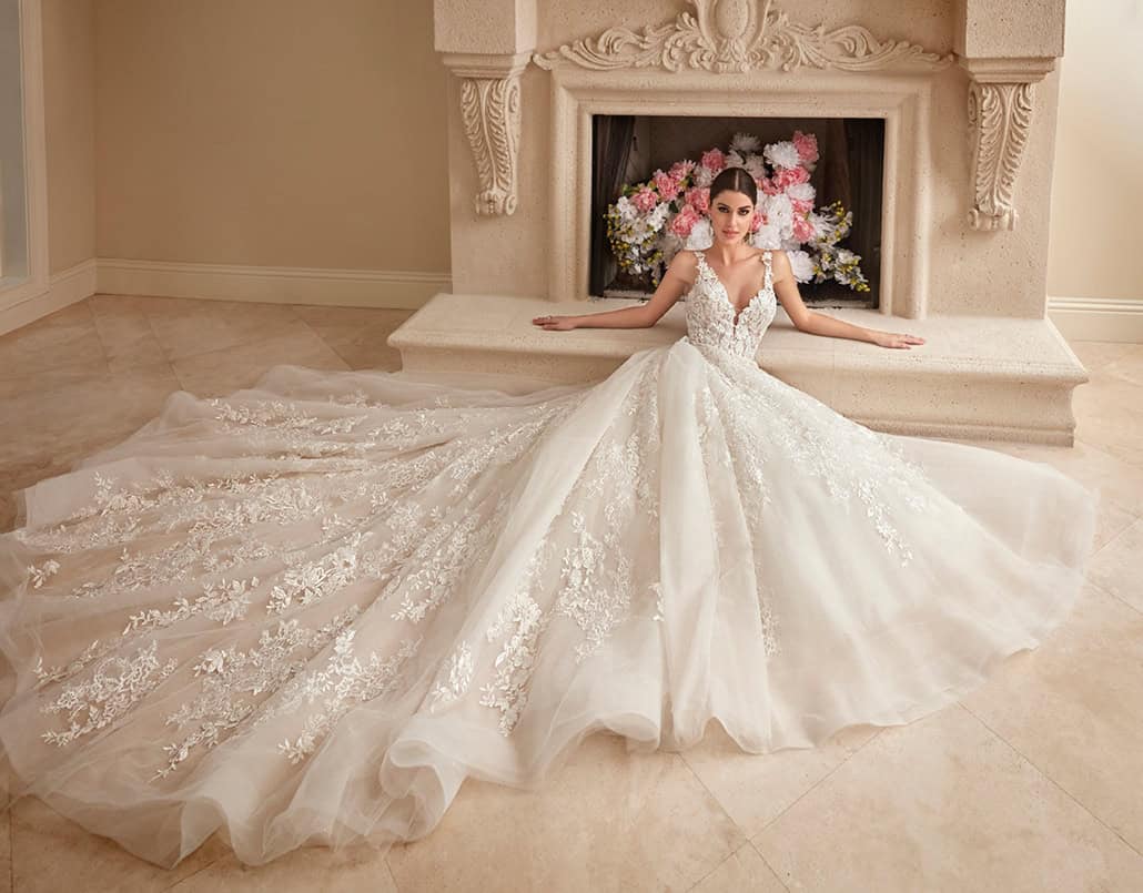 Πανέμορφες νυφικές δημιουργίες για μια ultra-chic εμφάνιση | Demetrios