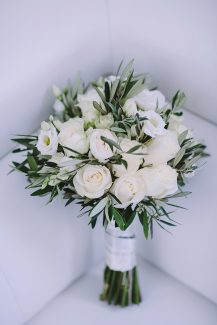 Elegant νυφική ανθοδέσμη