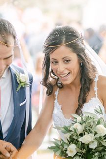 Ρομαντικά στέφανα γάμου