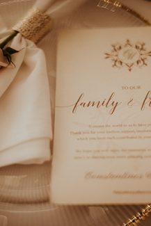 Chic προσκλητήριο γάμου