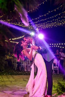 Στολισμός δεξίωσης με fairy lights