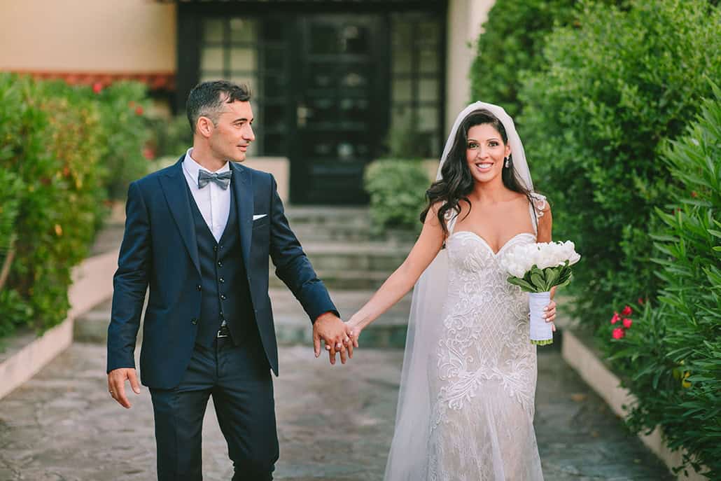 Ρομαντικός καλοκαιρινός γάμος στο κτήμα The Residence | Αναστασία & Χρήστος