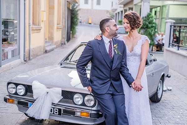 Μοντέρνος ρουστίκ φθινοπωρινός γάμος στην Λευκωσία με εντυπωσιακό ανθοστολισμό │ Τάνια & Γιάννης