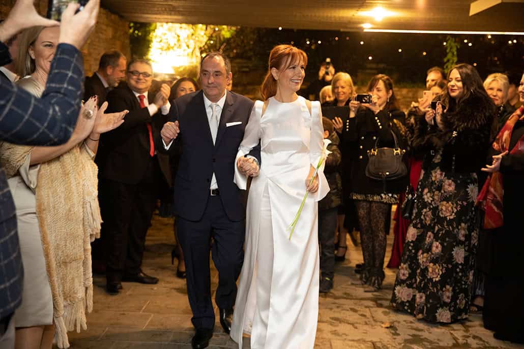Όμορφος πολιτικός γάμος με chic ύφος και γιορτινή ατμόσφαιρα | Ντενίζ & Παντελής