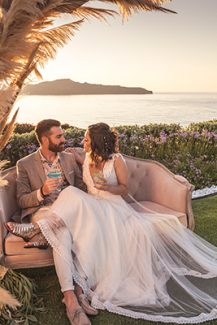 Πρωτότυπη ιδέα για τη δεξίωση του γάμου σας με lounge area