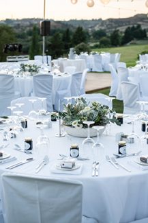 Πανεμορφα centerpieces δεξιωσης γαμου με παχυφυτα