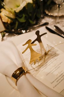 Elegant μπομπονιέρα από μπρούντζο και αλπακά