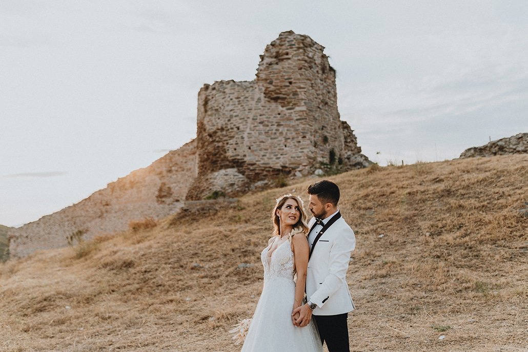 Bohemian καλοκαιρινός γάμος στην Ξάνθη με pampas grass και david austin τριαντάφυλλα │ Αθηνά & Μιχάλης