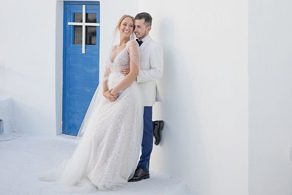 Φθινοπωρινός γάμος στην Τήνο με ρομαντικά στοιχεία και λευκές αποχρώσεις │ Κατερίνα & Βασίλης