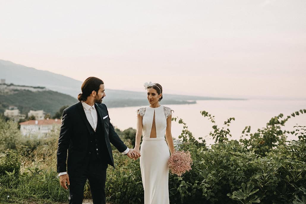 Μinimal chic καλοκαιρινός γάμος στο Λιτόχωρο│ Αγνή & Αντώνης