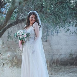 Καλοκαιρινός γάμος στον Πύργο Πετρέζα με πρωτέα και ροζ –  mint αποχρώσεις │ Μαντώ & Γιάννης