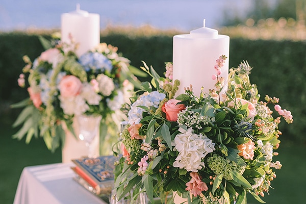 Μοναδικές ιδέες για στολισμό λαμπάδας με ορτανσίες