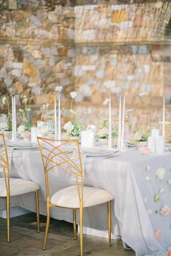 Elegant – ρομαντικος στολισμος δεξιωσης για εναν outdoor wedding