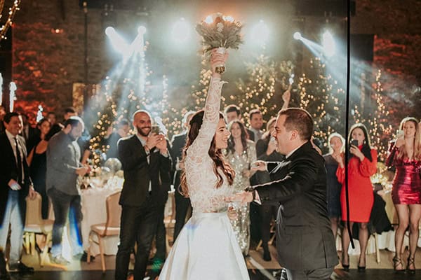 Χειμωνιάτικος γάμος με την πιο glamorous festive διακόσμηση │ Αντιγόνη & Γιάννης