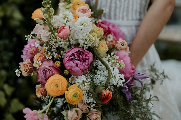 Νυφικές Ανθοδέσμες με Νεραγκούλες