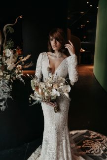 Νυφική ανθοδέσμη σε παστέλ χρώματα που ξεχωρίζει