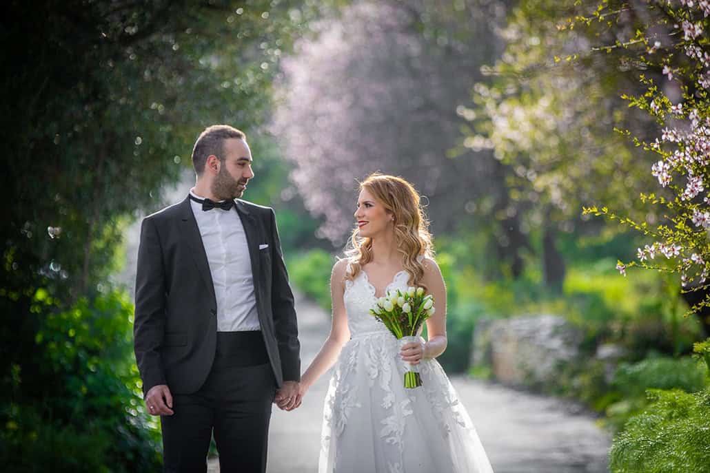 Ρομαντικός φθινοπωρινός γάμος στη Λευκωσία σε παστέλ αποχρώσεις │ Χριστιάνα & Νικόλας