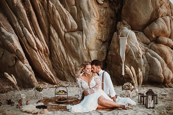 Yπέροχος φθινοπωρινός γάμος στην Θεσσαλονίκη με παστέλ αποχρώσεις και μποέμ στοιχεία │ Μάρθα & Χρήστος