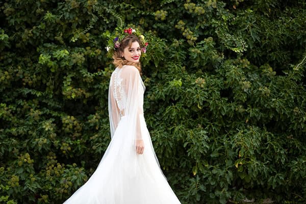 Chic fairytale νυφικά από Lamprini Mourouti