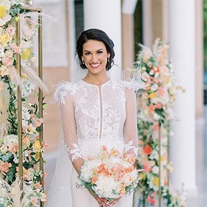 Glamorous – μποέμ γάμος στη Λίμνη Βουλιαγμένης με ρομαντικές λεπτομέρειες │Εβελίνα & Γιώργος