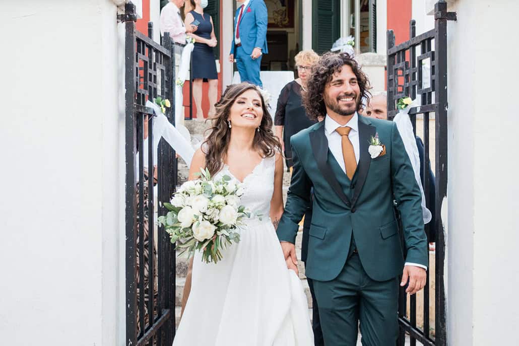 Πολιτικός καλοκαιρινός γάμος στην Κεφαλονιά με έντονο το ρομαντικό στοιχείο │ Εμμανουέλα & Γεράσιμος