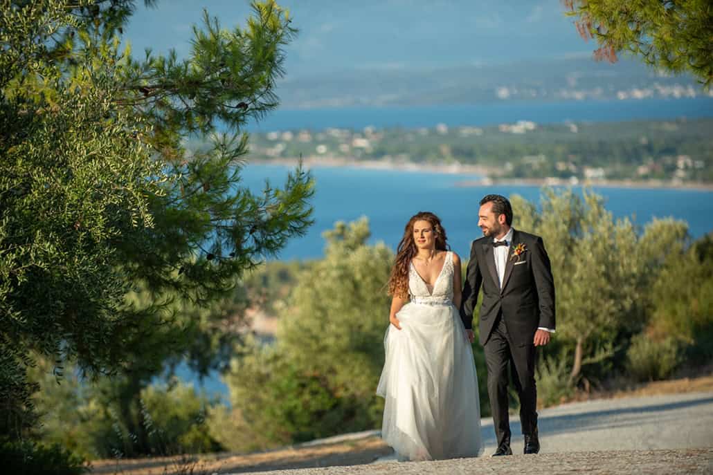 Μοντέρνος γάμος με ηλιοτρόπια και λεβάντα │ Μαριάννα & Κώστας