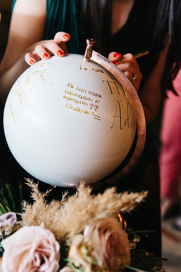 Πρωτότυπη ιδέα για ευχές – υδρόγειος σφαίρα