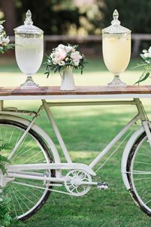 Παραμυθένιο drink stand σε ποδήλατο