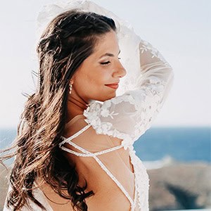 Mποέμ καλοκαιρινός γάμος στην Τζια│ Εβελίνα & Στέλιος