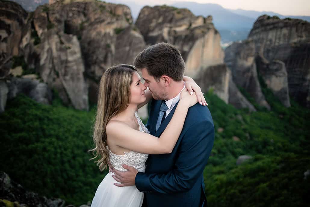 Utterly ρομαντική next day φωτογράφιση στα Μετέωρα │ Δέσποινα & Άρης