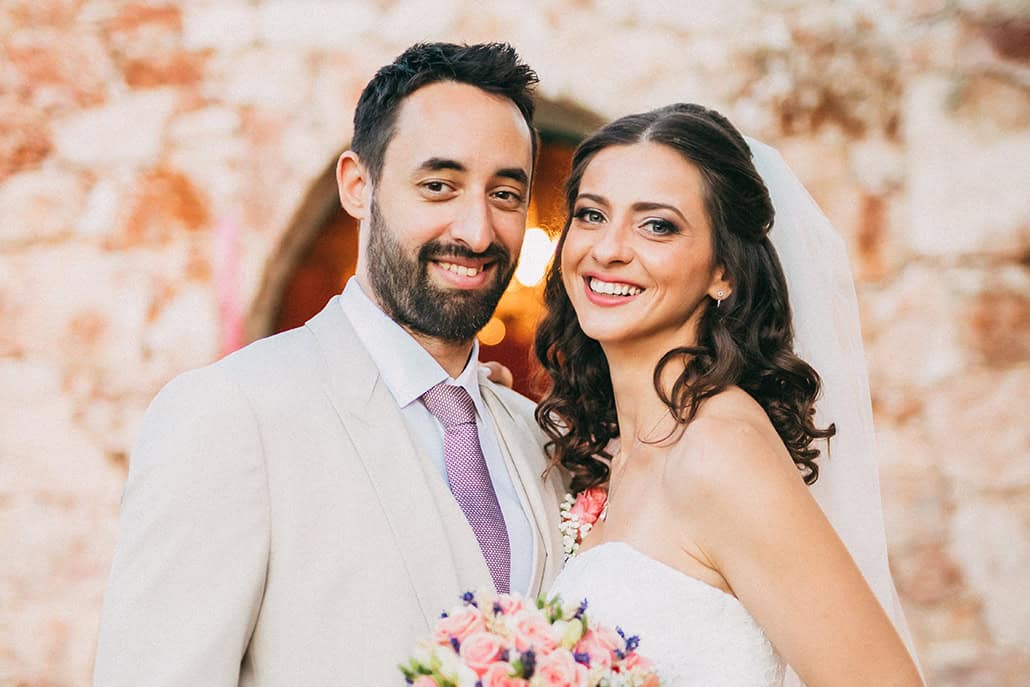 Όμορφος γάμος στην Αθήνα με τριαντάφυλλα │ Μαριαφρίντα & Χρήστος