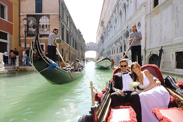 Όμορφος καλοκαιρινός γάμος στην Βενετία │ Αλεξία & Κωνσταντίνος