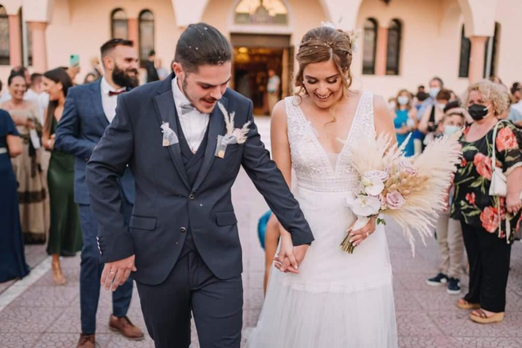 Μποέμ καλοκαιρινός γάμος στη Δράμα με ρομαντική διάθεση │ Ειρήνη & Δημήτρης