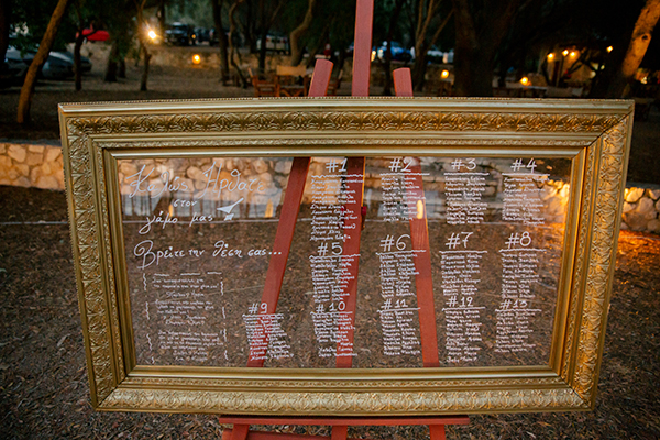 Πρωτότυπη ιδέα κορνίζα seating arrangment