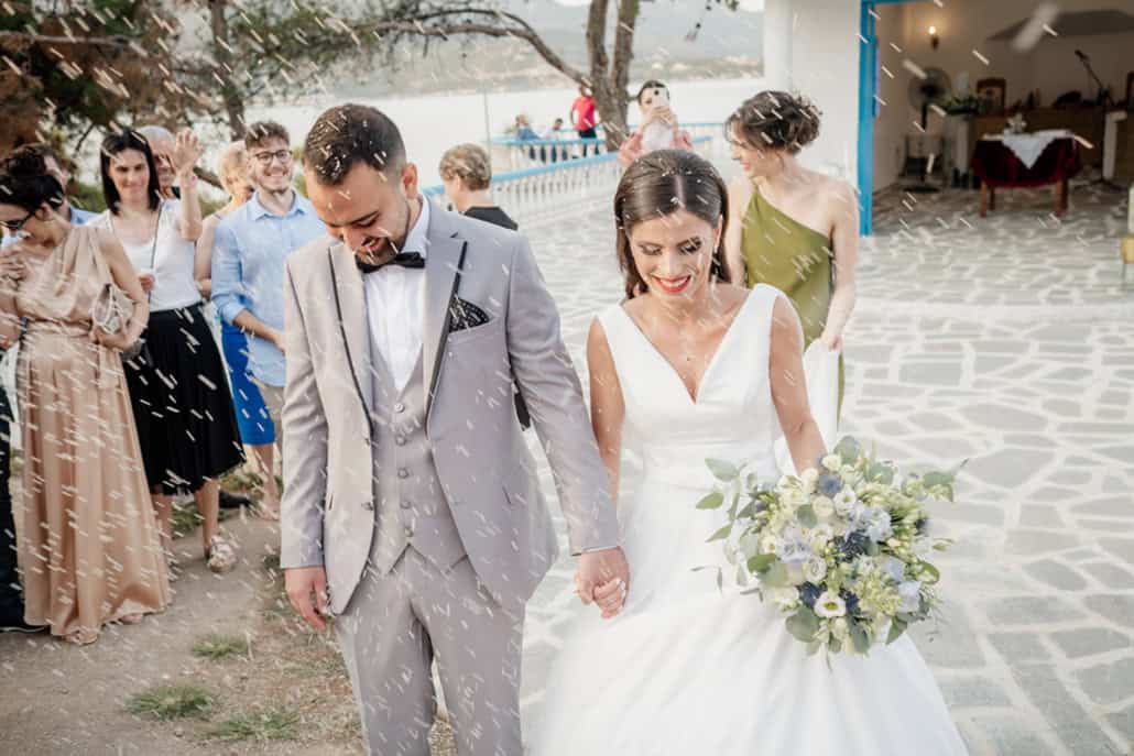 Υπέροχος καλοκαιρινός γάμος στην Καβάλα με ρομαντικά στιγμιότυπα │ Αθανασία & Μιχαήλ