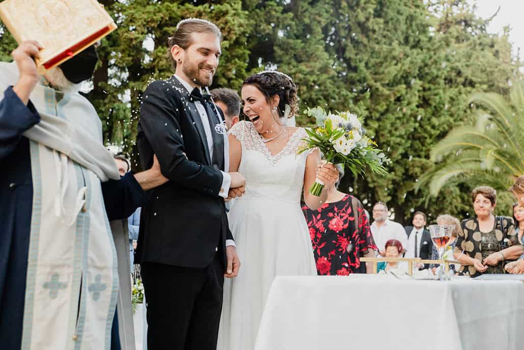 Ρομαντικός καλοκαιρινός γάμος στον Μαραθώνα με ξέφρενο γαμήλιο πάρτι │ Φιλιώ & Αλέξανδρος