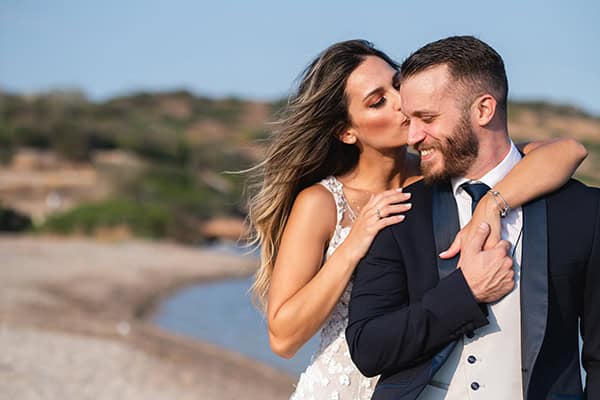 Romantic next day shoot δίπλα στο γαλάζιο της θάλασσας │ Εύα & Στέλιος