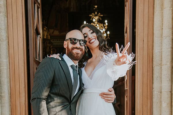 Βoho καλοκαιρινός γάμος στη Λευκωσία με αποξηραμένα λουλούδια και pampas grass │ Στέφανη & Θωμάς