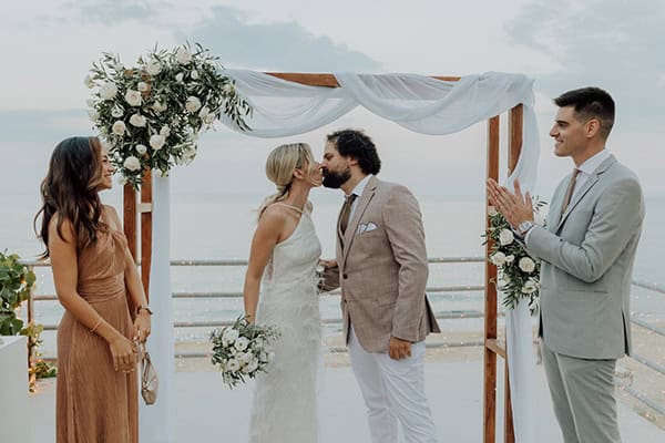 Πολιτικός γάμος στην Καβάλα με θέα τη θάλασσα│Eιρήνη & Ευριπίδης