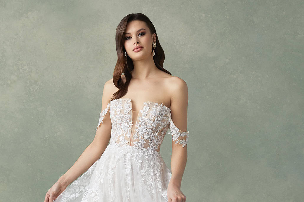 Πανέμορφα Justin Alexander νυφικά με ιδιαίτερες λεπτομέρειες