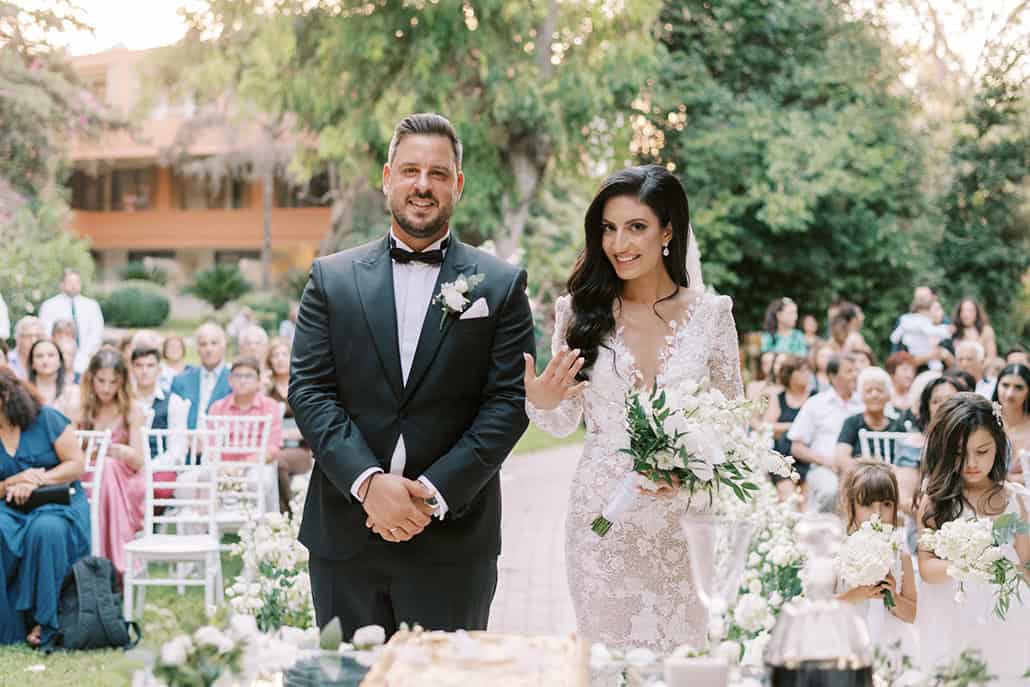 Elegant καλοκαιρινός γάμος στη Ρόδο με παραμυθένιο ανθοστολισμό │ Αναστασία & Θεοδόσης